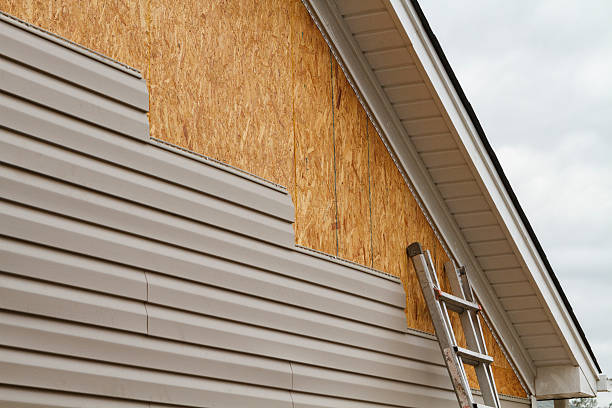 Professional Wood Siding technician working in West Lafayette, OH